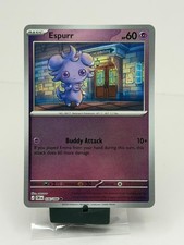 Espurr 036/086 Common Chaos Rising Pokemon Reverse Holo Near Mint