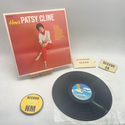 Patsy Cline - Here's Patsy Cline NM/EX 1980 Ultrasonic Clean Vinyl