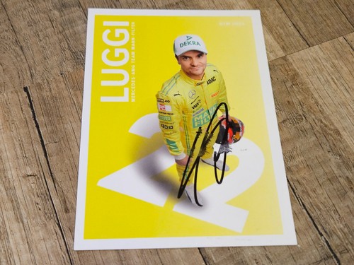 1 Autogramm LUCAS AUER DTM 2024 AMG Mercedes Motorsport autograph Racing Mamba