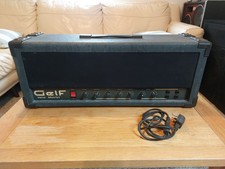 1980s GELF Mosfet Valve Amplifier Head, as used by Bernie Marsden, UK made, RARE