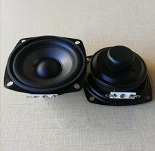 2pcs 3"inch 78mm speaker Loudspeaker Waterproof Audio Rubber edge 8 ohm 15 watt