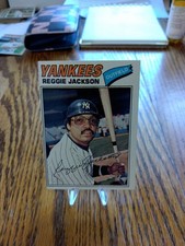 1977 Topps Burger King New York Yankees Baseball Cards 7