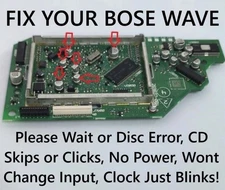 Bose Wave Music System AWRCC1 AWRCC2 AWRCCH CD Player Capacitor Repair Kit DIY