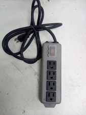Tripp Lite Industrial Power Strip 4 Outlet 6ft Cord Locking Switch Cover