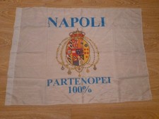 BANDIERA FLAG ULTRAS NAPOLI. PARTENOPEI 100%