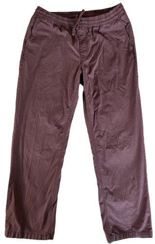 Vans Range Relaxed Elastic Pant VN0A5FJJALI Catawba Grape Cotton Size Large