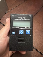 EDTM Solar Transmission & BTU/Watt Power Meter (SP2080) Made in USA. Excellent.