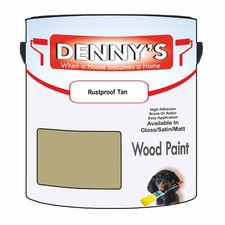 Dennys Wood Sheds Paint - Rustproof Tan