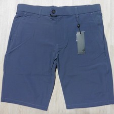 GREYSON Mens 34 MONTAUK SHORTS STINGRAY GREY PERFORMANCE GOLF 10'' STRETCH