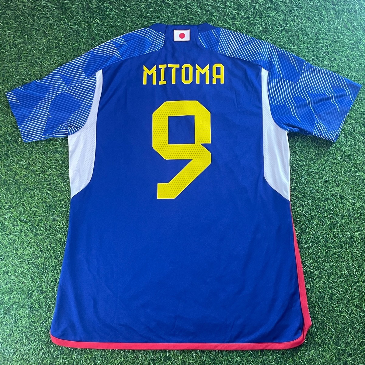 Kaoru Mitoma - Japan 2022 Official Jersey Shirt Kit – JPN 3XL