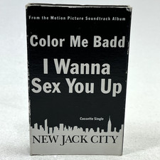 Color Me Badd Cassette I Wanna Sex You Up 1991 Mint Records R B Black
