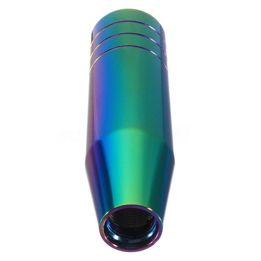 Palanca de cambios manual de aluminio cromado neo de 13 cm para automóvil SUV Foto 4 de 4