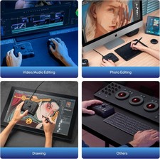 TourBox NEO - Creative Console Fully Customisable, Speed Editor for Drawing