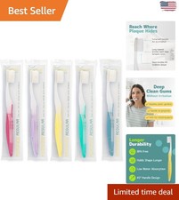 Individually Wrapped Extra Soft Toothbrush - Perfect for Sensitive Gums, 10 Pack