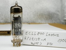 1x LORENZ  ECLL800 HiFi  Tubes NOS testet RoeV-10