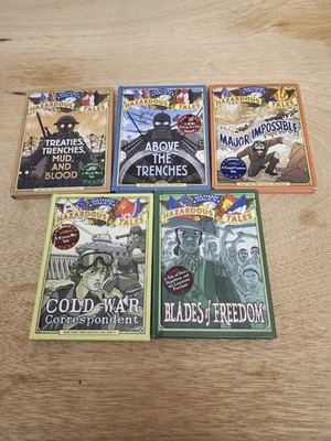 Nathan Hales Hazardous Tales Lot Of 5 Hardcover History Illustrated 