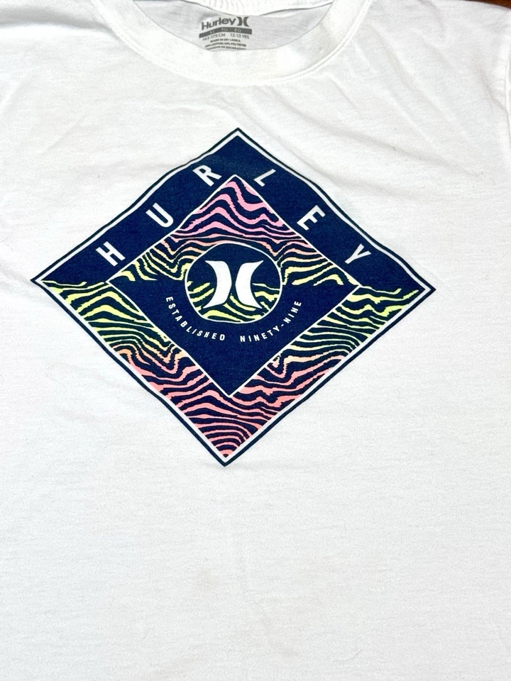 Hurley Boys T-Shirt | Gray | Sz XL 13-15 YRS - Image 3 of 4