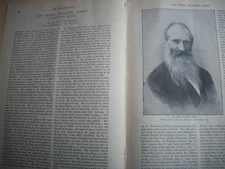 1897 ISAAC HOLDEN 1807-97 Bradford Inventer & Factory Owner: magazine article zn