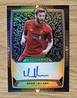 Panini Obsidian Soccer 2019-20 Adam Lallana Auto Autograph Signed Card Liverpool