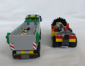 LEGO 4204 The Mine City Mining Crane Truck Train Conveyor Belt Cave 2012