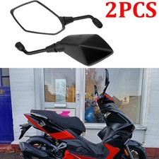 For Lexmoto DIABLO 50CC 125CC Aspire 50 2X 10MM Motorcycle Side Mirrors Rearview
