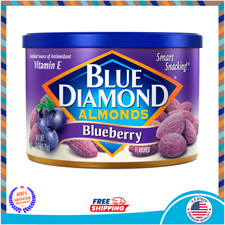 Blue Diamond Almonds, Classic Blueberry Flavored Sweet Snack Nuts perfect size