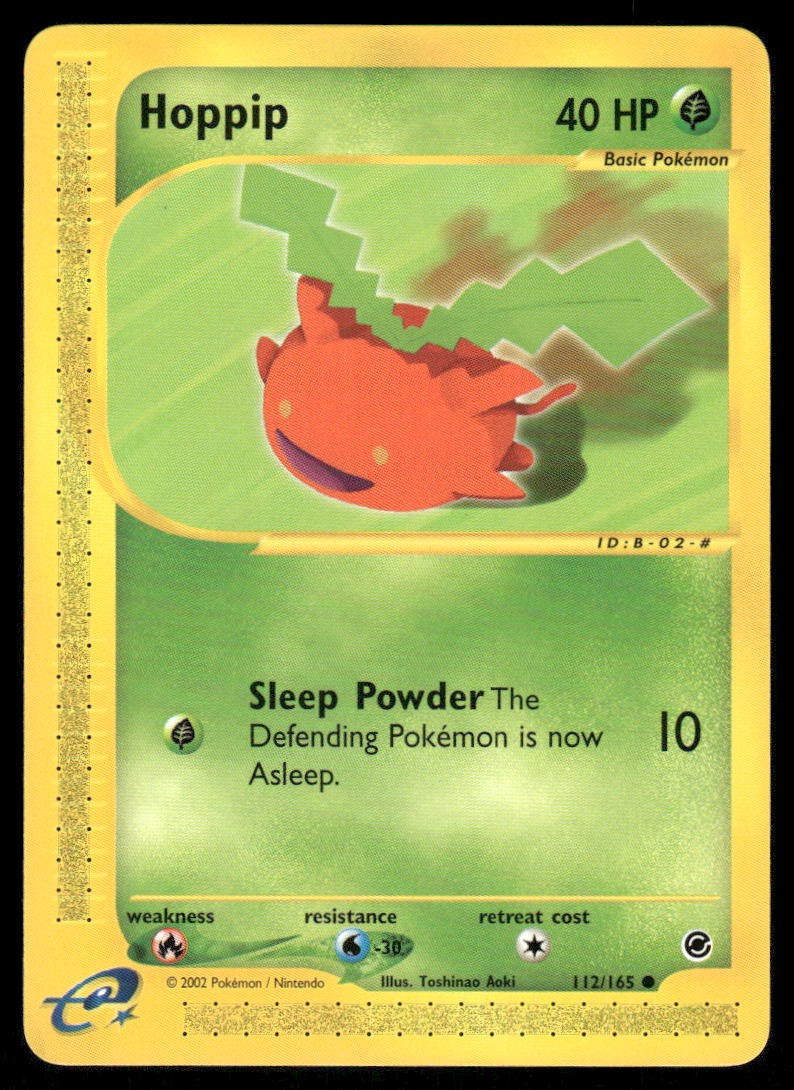 Pokemon Cards Hoppip 112/165 Expedition Base Set WOTC Common NM
