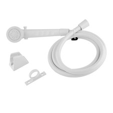 Dura Faucet DFSA130WT RV Handheld Shower Head And Hose White