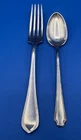VINTAGE GORHAM STERLING SILVER DINNER FORK AND UNKNOWN SILVER SPOON