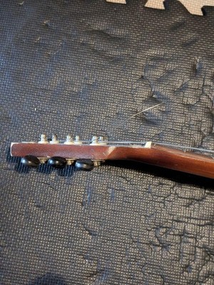 Semi-Acoustic Electric Guitar Teisco Model 59 1PU Bizarre Sunburst