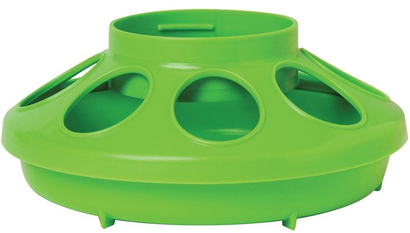 Little Giant? Plastic Poultry Feeder Base | Heavy Duty Plastic Feed Tray
