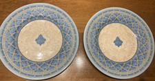 Churchill Prague 2 side plates by Jeff Banks of London Ports of Call 7 inch/18cm