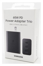 Samsung 65W PD 3.0 Trio Power Adapter Super Fast Charging for S26 Ultra
