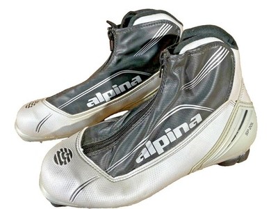 Alpina SP20L Cross Country Ski Boots Classic Size EU40 US7.5 NNN Rottefella 606