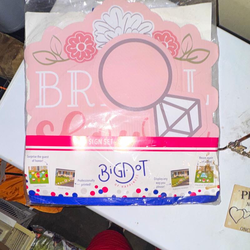 BigDot of Happiness Wedding Wood Sign Set: Guest Book, Pick a Seat, Our Wedding