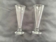 La Rochere France Paris Musees  Embossed  Bees 4 oz  Champagne Flute set of 2