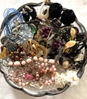 Mixed Lot of Costume Jewelry Pendants for Crafting Or Repurpose Vintage to Now