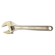 Stanley PROTO 12" Adjustable Wrench 712- USA- Chrome NEW 300mm Satin Finish