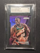 2014-15 Panini Prizm Shawn Kemp #238 Purple Die-Cut /139 Gem Mint 10