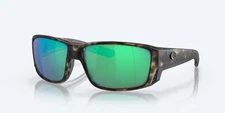 Costa Del Mar TUNA ALLEY PRO POLARIZED Sunglasses Wetlands / Green Mirror 580G