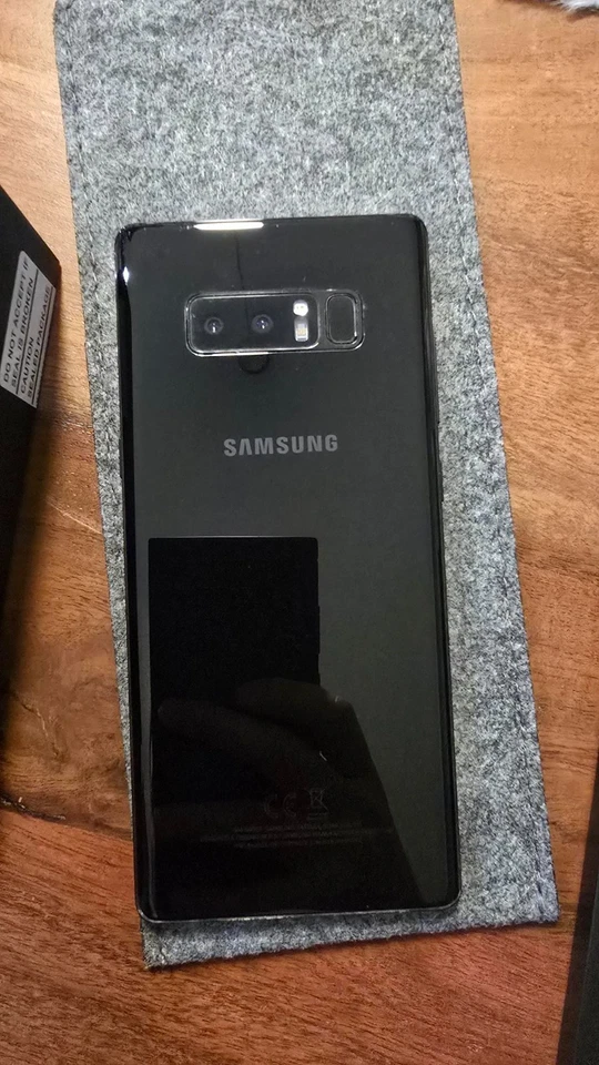 Samsung Galaxy Note8 SM-N950F - 64GB - Midnight Black - Mit Stift - TOP ZUSTAND - Bild 3 von 4