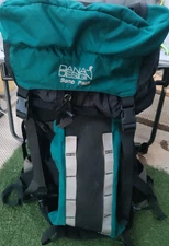 DANA DESIGN BOMB PACK BACKPACK LARGE HIKING CAMPING BACKPACK GREEN - GOOD COND.