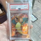 Pokémon TCG Charizard ex 185/165 SV2a: Card 151 Super Rare Holo JP PSA 10