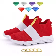 Sonic Shoes For Boys kids Girls Sneakers Fan Cosplay Gift Shoes For Christmas