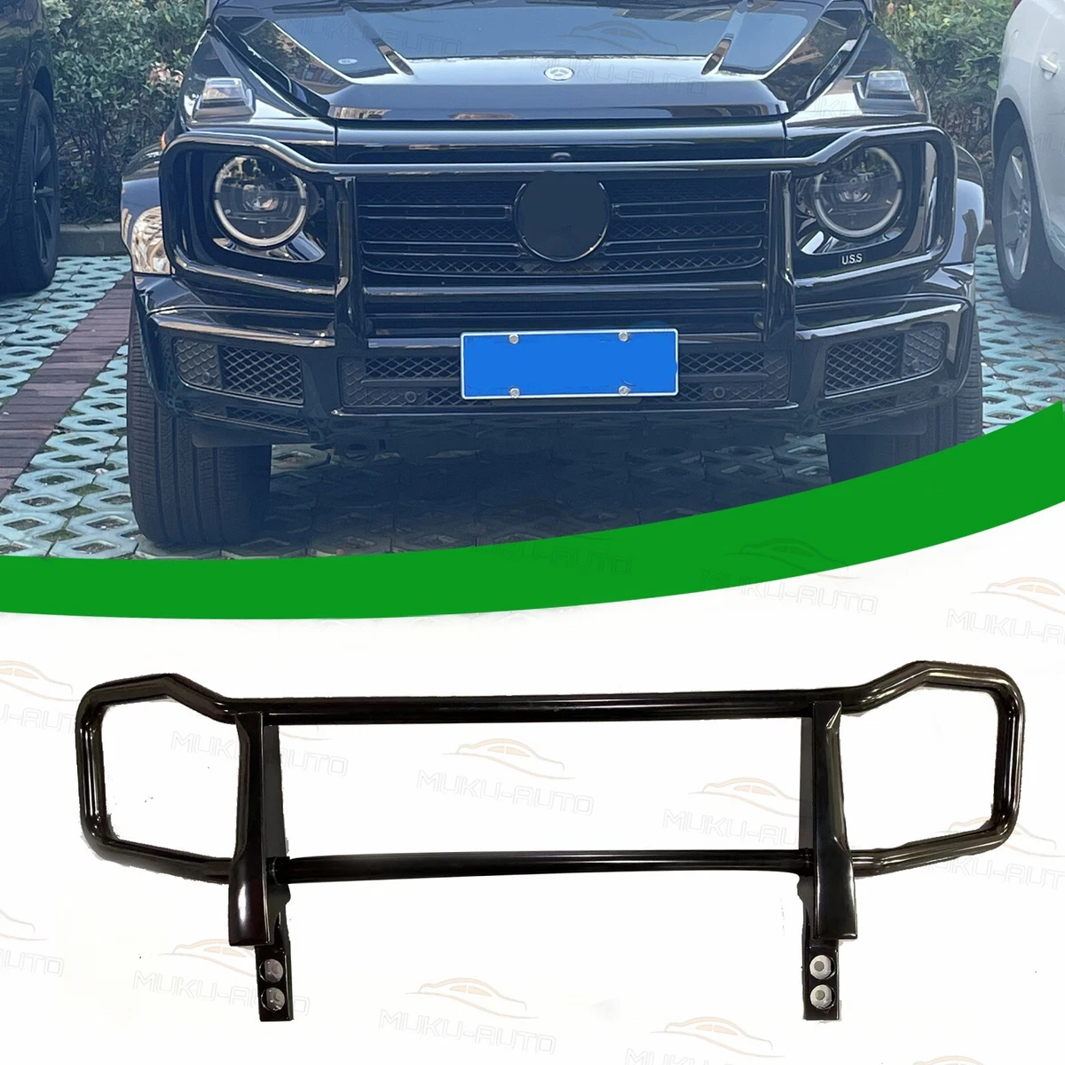 Fits Benz G Class W464 G63 AMG 2019 2023 Front Bumper Protector