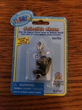 GANZ WEBKINZ GORILLA COLLECTIBLE CHARM WITH FEATURE CODE - FACTORY SEALED