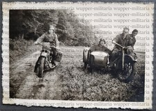 Westfeldzug Motorrad Krad Beiwagen Gelände A034-32