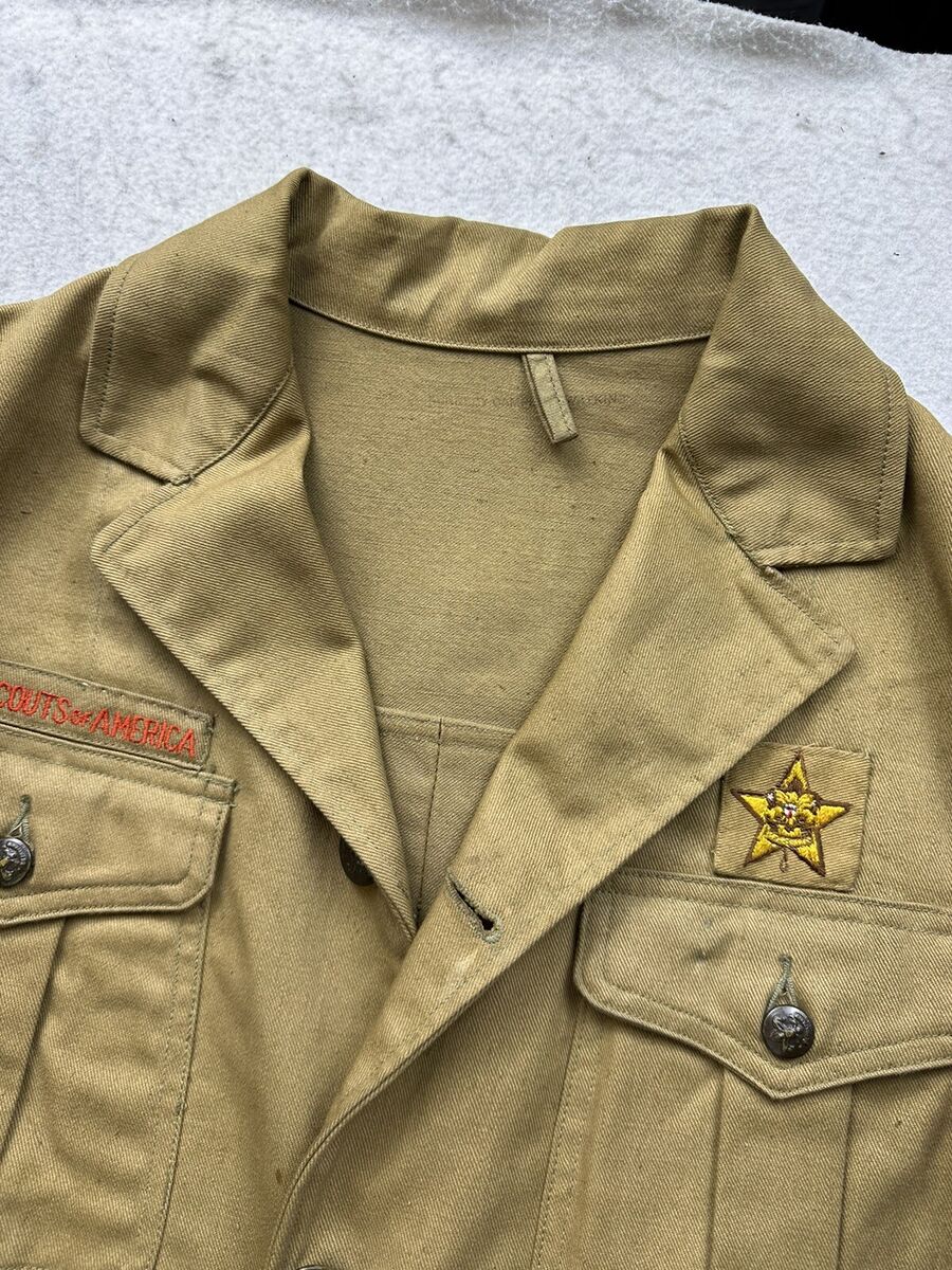 Vintage 1920s Boy Scouts of America Uniform Tunic Jacket Vintage 1920s Boy Scouts of America Uniform Tunic Jacket