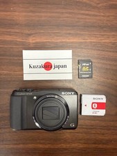 Sony Cyber-shot DSC-HX30V 18.2MP Black Digital Camera w/ Battery Random SD Card