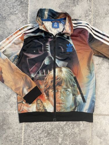 Adidas x Star Wars Boys Active Track Jacket Youth Size 9/10